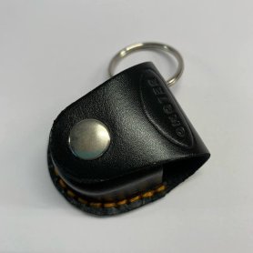 BelOMO Loupe genuine leather case Keychain Black