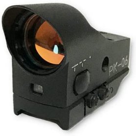 PK-06 RED DOT ULTRA COLLIMATOR SIGHT WEAVER and PICATINNY top mount base