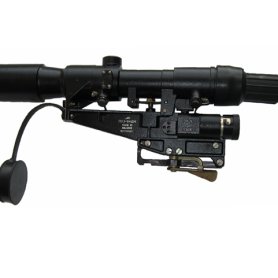 PO 3-9x42M 1P21 ZOOM Optical Rifle Scope SKS / SVD DRAGUNOV / PSL Side Mount 1300m Illuminated Rangefinder