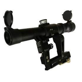 POSP 2-6x24V ZOOM Optical Rifle Scope AK / SAIGA / VEPR Side Mount 1000m Illuminated Rangefinder