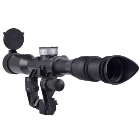 POSP 6x42 D Optical Rifle Scope SKS / SVD DRAGUNOV / PSL Side Mount 1000m Illuminated Rangefinder