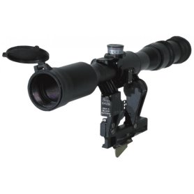 POSP 6x42 VD Optical Rifle Scope AK / Saiga Side Mount 1000m Illuminated Rangefinder